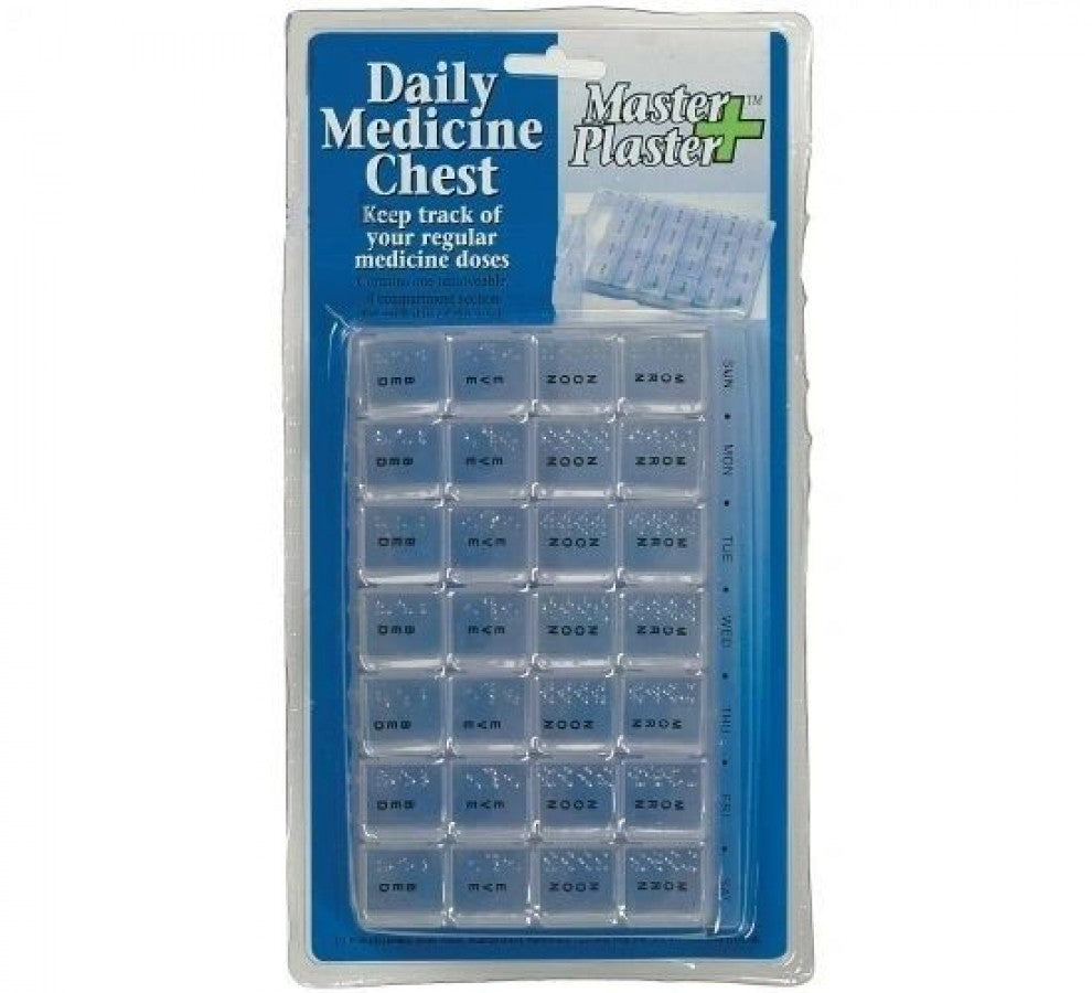 KC4280-36 12 PACK MEDICINE CHEST 28 COMPARTMENTS