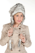 Trapper 2 tone Fur Hat