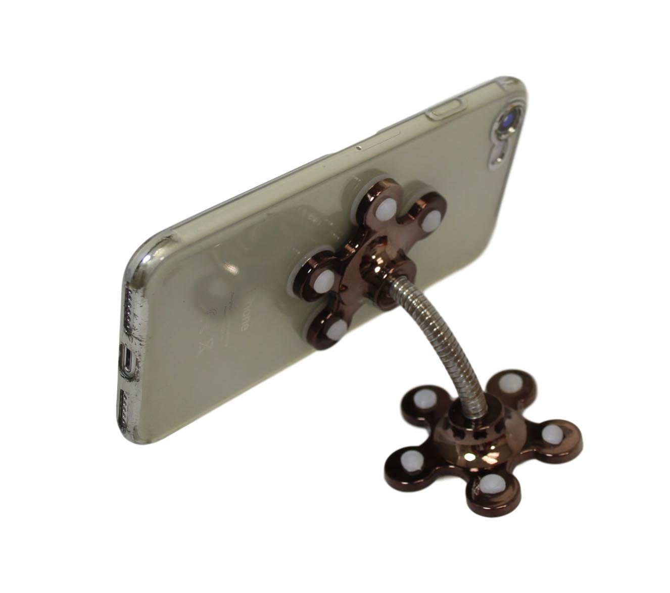 Suction Cup Mobile Phone Holder Stand 17cm Assorted Colours 6072