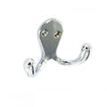 Double Robe Hook Chrome 2258