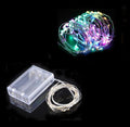 LED Lights Aluminium Wire Multi-Colour Micro 2 Settings Flashing Steady LED 5m 6112