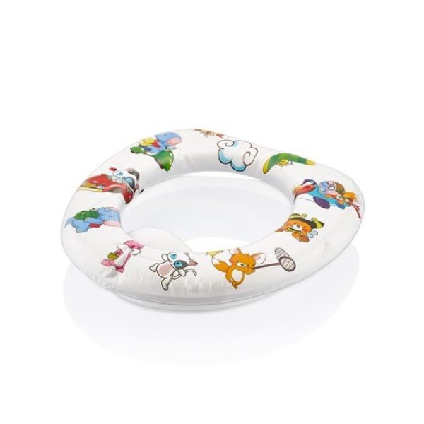 Cushioned Baby Toilet Seat 30 x 28 cm Assorted Designs MRD948