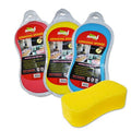 Compressed Expanding Kitchen Bathroom Cleaning Sponge 4-5 cm Assorted Colours 6156