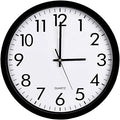 Standard Round Wall Clock 30 cm Assorted Colours 6988