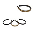 Girl's Faux Hair Braided Hair Head Band 15cm Assorted Colours 6239