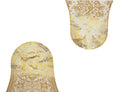 Table Centre Placemat Floral Gold  80 x 40 cm Assorted Designs 62593