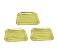 Gold Coloured Paper Party Celebrations Disposable Serving Plates 28 x 38 cm Pack of 2 6276