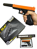 C15A+ BB Gun + Silencer (Black & Orange)