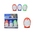 Plastic LED Portable Egg Shaped Round Lamp Assorted Colours 6384