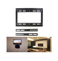 TV Flat Panel Wall Mount Suitable for 14'' - 42'' Black DIY Wall Mount 6386