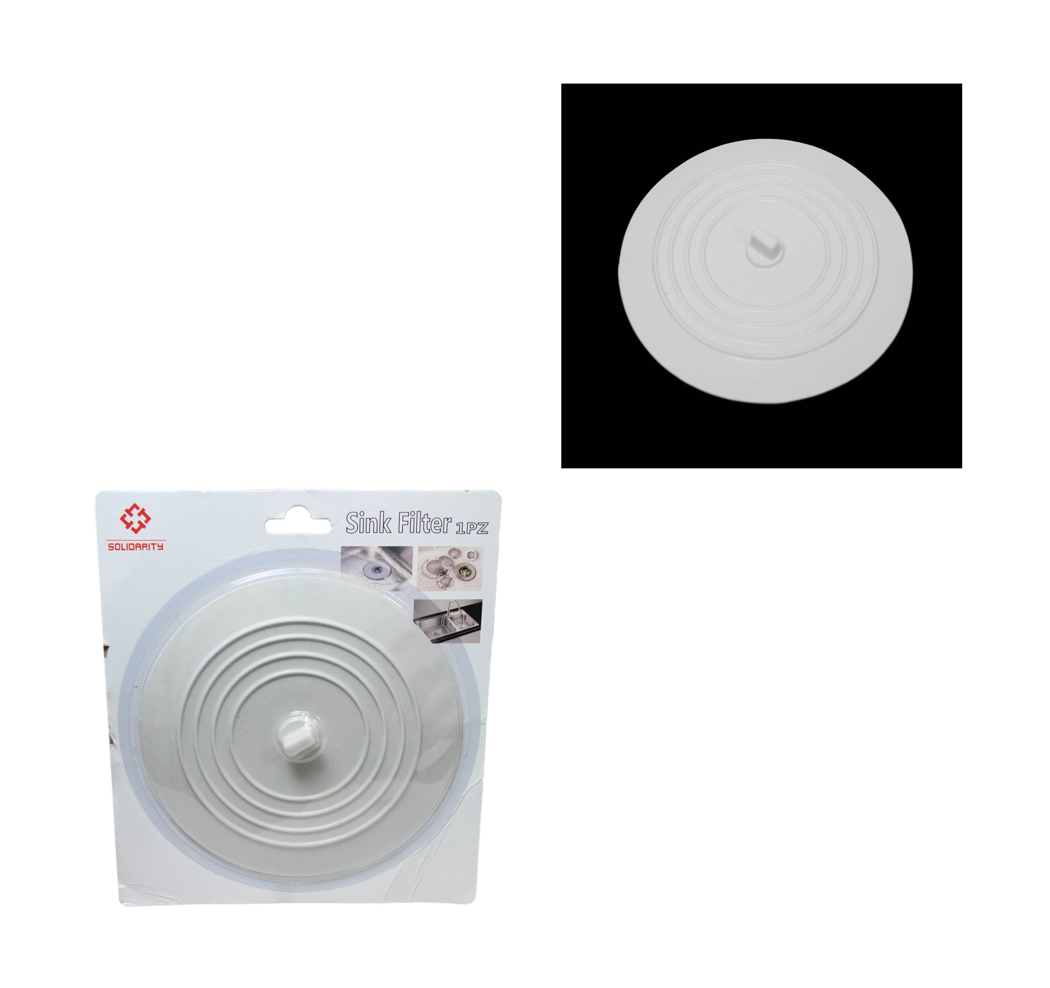 Large Silicone Suction Sink Filter Home Kitchen Bathroom 1 Pack 15cm 6412