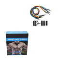 Resistance Exercise Bands Workout Yoga Fitness Crossfit Training Home 6571 A W25