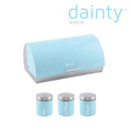 SQ Professional Dainty Metal Bread Bin with 3 Canisters Skyline 2700 / 6731