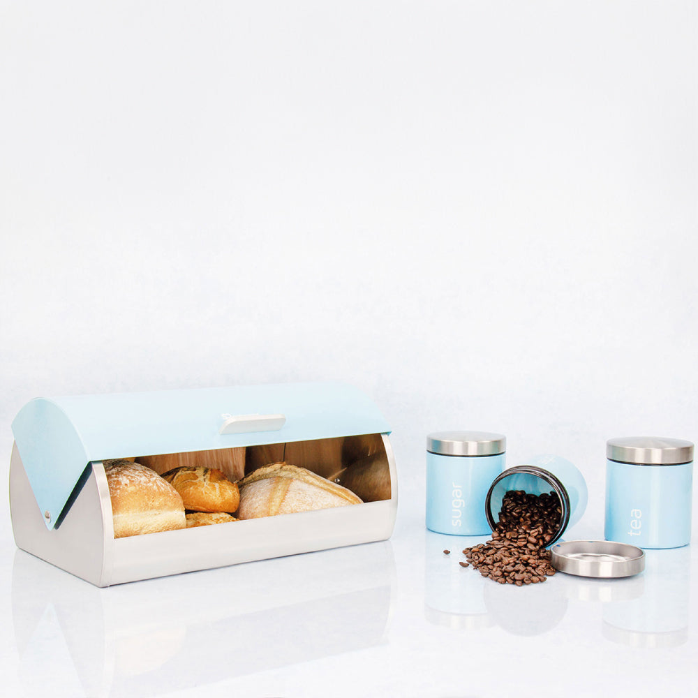 SQ Professional Dainty Metal Bread Bin with 3 Canisters Skyline 2700 / 6731