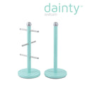 Dainty Kitchen Roll Holder & Mug Tree Seafoam Mint Green 2706 / 6738 A