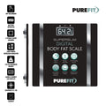 Square Digital Bathroom Body Fat Weighing Scale 28 x 28 x 2.8cm 6801