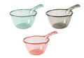Bathroom Transparent Coloured Plastic Water Scoop 29 cm Assorted Colours 6809