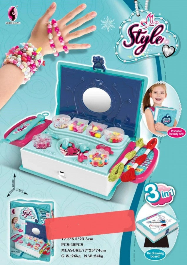KL7526A 3 In 1 Beader &amp; Braider Portable Beauty Style