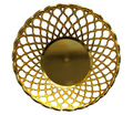 Plastic Fruit Bowl Netted Design 25 x 8 cm 6822