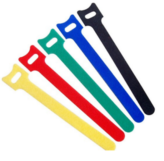 Velcro Cable Zip Tie Hook Pack of 6 1.2 x 125 mm 6903