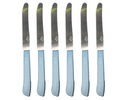 Kitchen Knife Plastic Handle 21 cm Pack of 6 6947