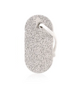 Pedicure Bath Feet Oval Light Grey Pumice Stone 9 cm 6999