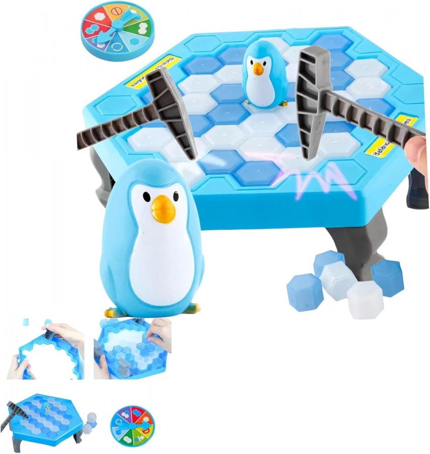 1225 Save Penguin On Ice Game