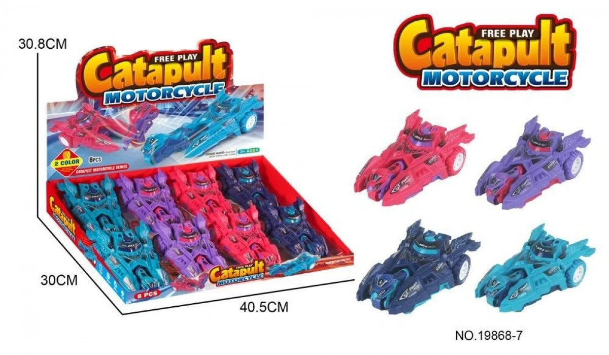 19868-7 CATAPULT MOTORCYCLE (BOX OF 8)
