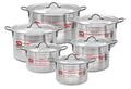 SQ Professional Galaxis Taurus Casserole Set of 6 28 - 41 cm 4883