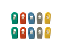 Plastic Laundry Clothes Pegs 4.5 cm Pack of 10 7004