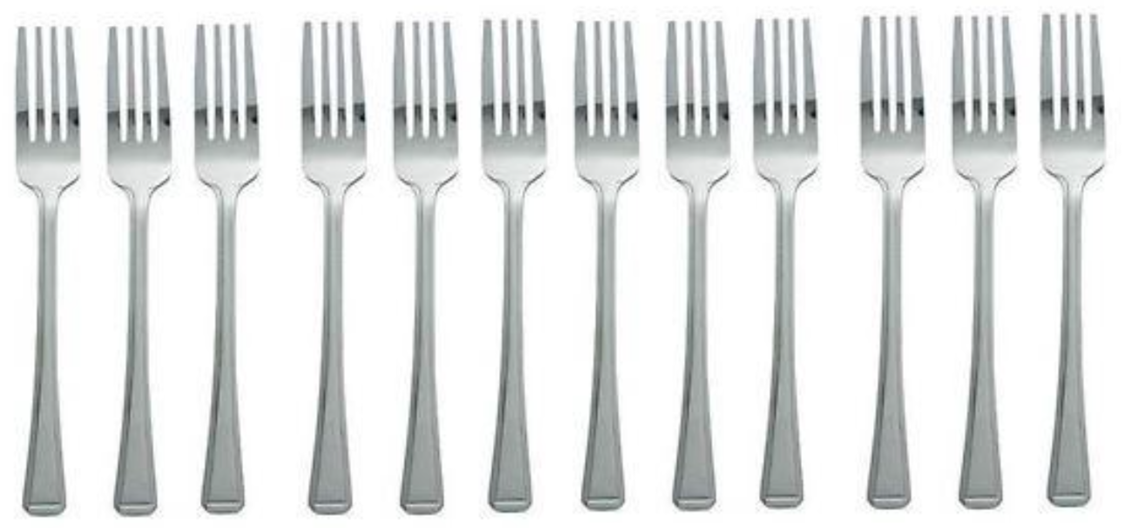 Metal Kitchen Forks 17cm Pack of 12 7023 (Parcel Rate)