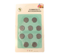 Round Magnets 2 cm Pack of 10 7100