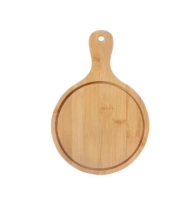 Wooden Pizza Plate Serving Chopping Board Medium 23.5 x 35 x 1 cm 7202