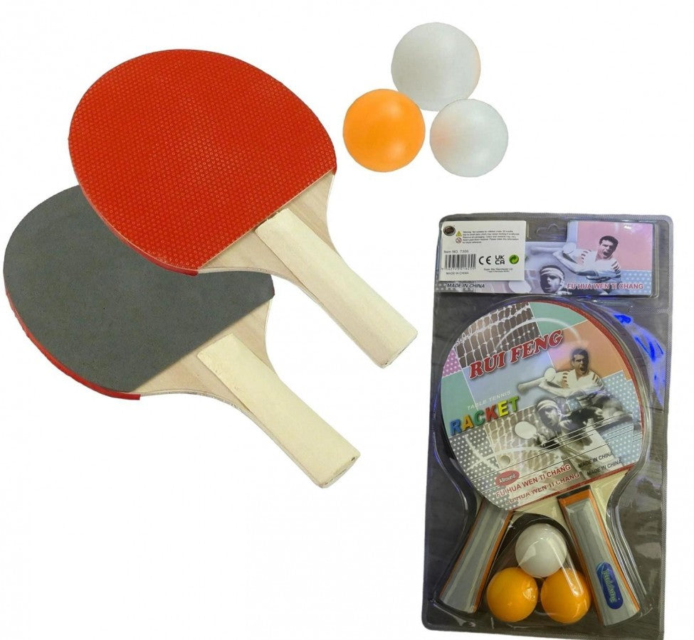 7306 Table Tennis Rackets & Balls