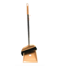 Plastic Long Handle Dustpan and Brush Set 76 / 87 cm Assorted Colours 7237