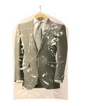 Plastic Transparent Clear Garment Suit Cover Clothing Bag 60 x 137 cm Pack of 2 7274
