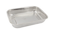 Rectangle Metal Kitchen Strainer Tray Basket 30 x 22 x 5.5 cm 7299