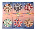 Artificial Fake Nail Extensions with Nail Glue Adhesive Sticker Tabs Assorted Designs 7307