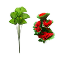 Plastic Artificial Flowers 60 cm Assorted Colours 7321