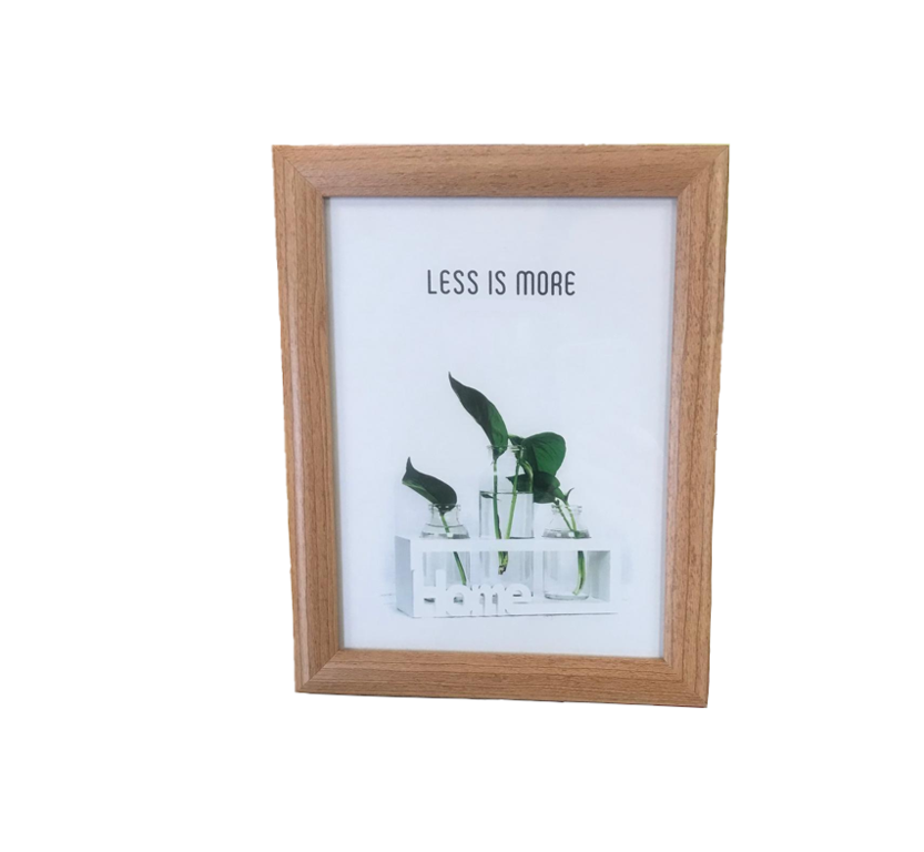 Wooden Photo Frame 5" x 7" Assorted Colours 7418