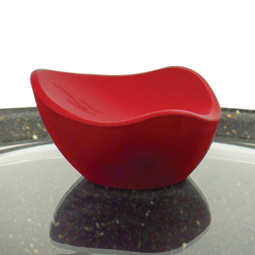 SQ Professional Caia Die Cast Stock Pot Set of 3 Red P97101 / 7423
