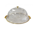 Transparent Plastic Cake Pastry Display Food Storage Dome with Lid 32 x 13 cm 7443