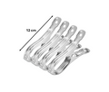 Jumbo Metal Laundry Clothes Pegs Clips Clamp 12 x 4 cm Pack of 4 7474