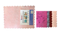 Table Placemat / Fridge Cupboard Liner with Scalloped Edge 30 x 42 cm Pack of 6 Assorted Colours and Designs 7483