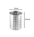 Small Metal Cutlery Drainer Cooking Utensil Holder 12.5 x 10 cm 7553