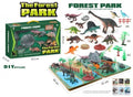 929-171 Dinosaur City Pretend Play With 3D City The Forest Park