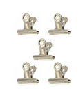 Metal Paper Bulldog Binder Clips 3 cm Pack of 5 7634