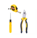 DIY Boxed Tools Kit Set of 3 Pliers Screwdriver Measuring Tape 7667
