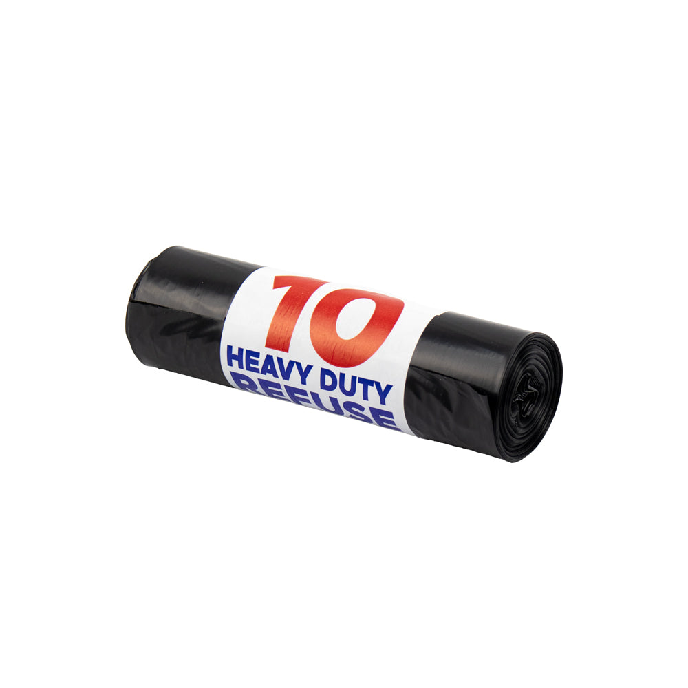 Refuse Sacks Bin Bags 75L 71 x 95 cm Roll of 10 7779