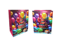 Paper Birthday Party Gift Bag with Cake and Balloon Design 18 x 23 x 10 cm 7829